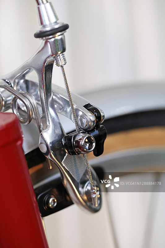 自行车制动器细节图片素材