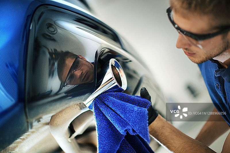 汽车抛光服务图片素材