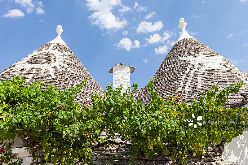 阿尔贝罗贝洛/巴里/阿普利亚的特鲁洛图片素材