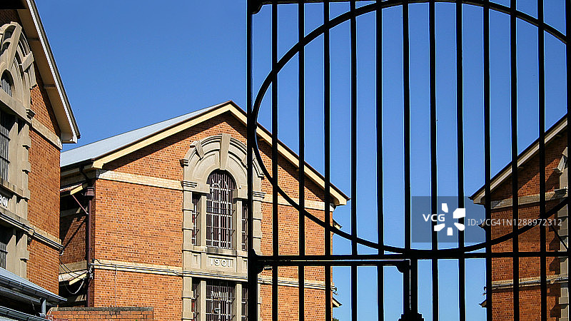 监狱大门图片素材