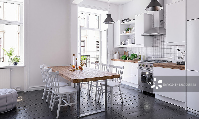 家庭室内餐厅图片素材