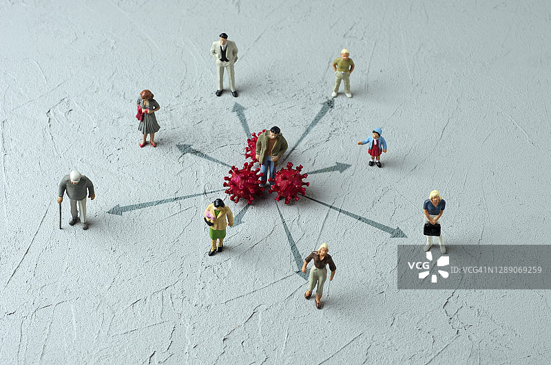 病毒扩散图片素材