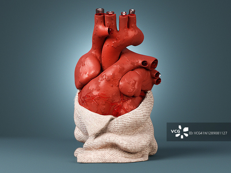 旧的心形装饰图片素材