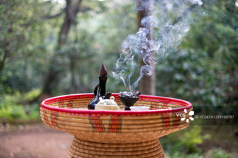 埃塞俄比亚咖啡仪式图片素材