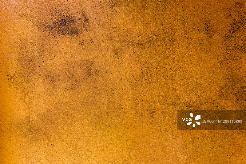 复古黄色墙面纹理背景图片素材