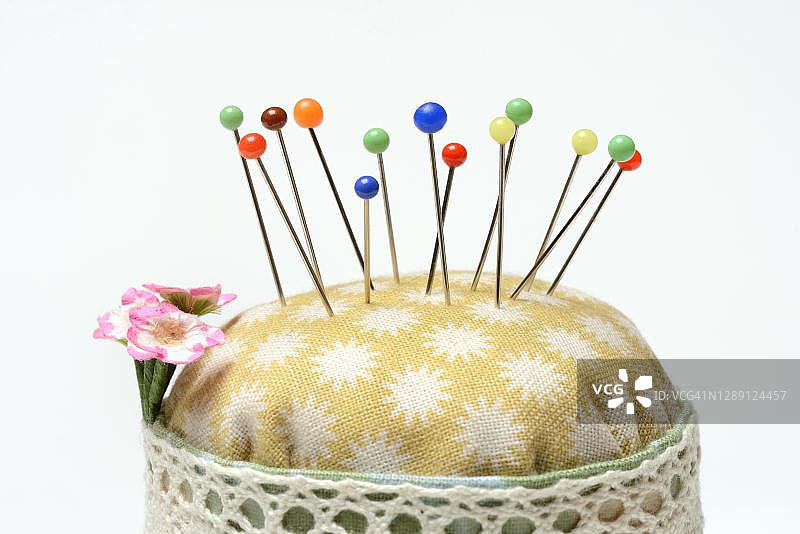 德国的针插和别针图片素材