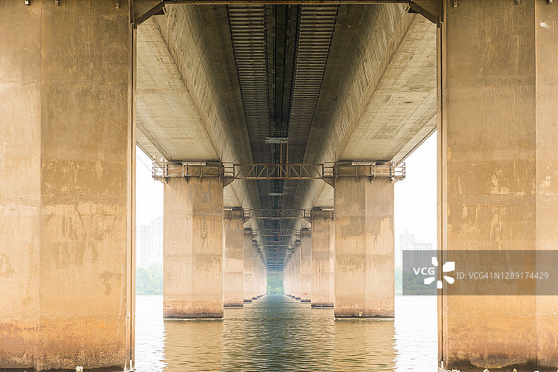 韩国首尔西江大桥图片素材