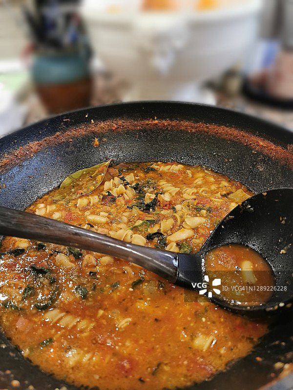 白腰豆汤图片素材