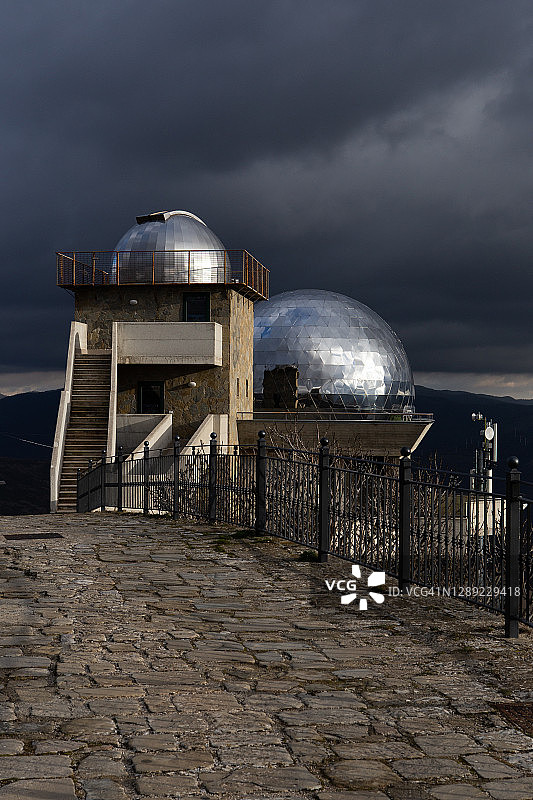 意大利巴西利卡塔波坦察安兹天文台图片素材