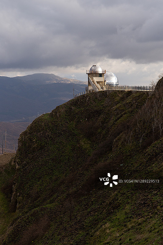 意大利巴西利卡塔波坦察安兹天文台图片素材