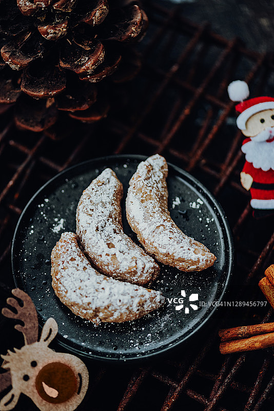 德国传统圣诞香草曲奇图片素材