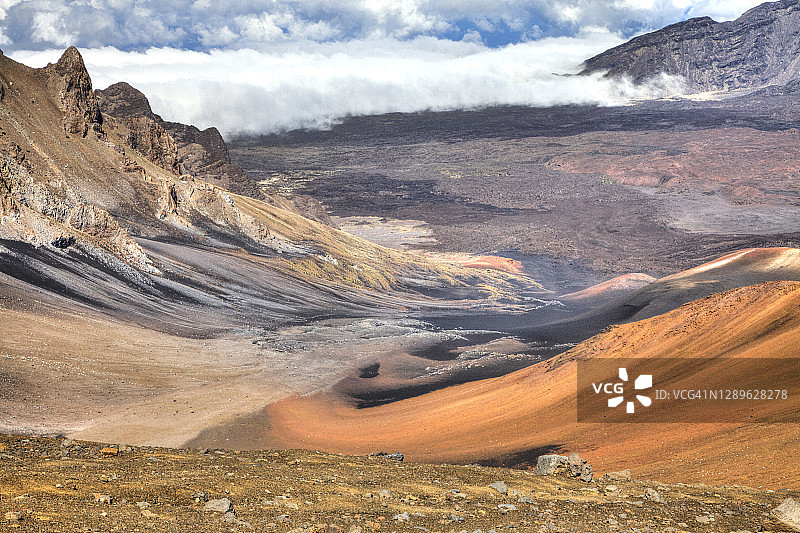 哈莱阿卡拉国家公园的壮丽景色图片素材