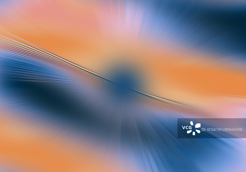 隧道径向速度光效爆炸蓝桃轨迹图片素材