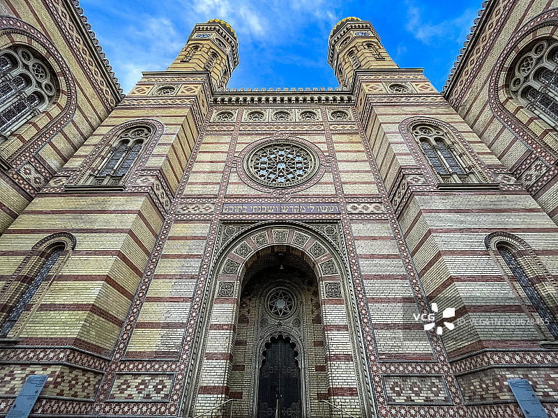 匈牙利布达佩斯犹太会堂图片素材