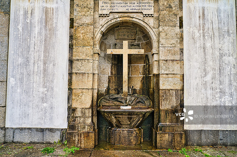 葡萄牙布拉加的Bom Jesus do Monte圣殿图片素材