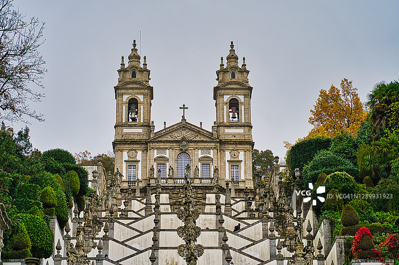 葡萄牙布拉加的Bom Jesus do Monte圣殿图片素材