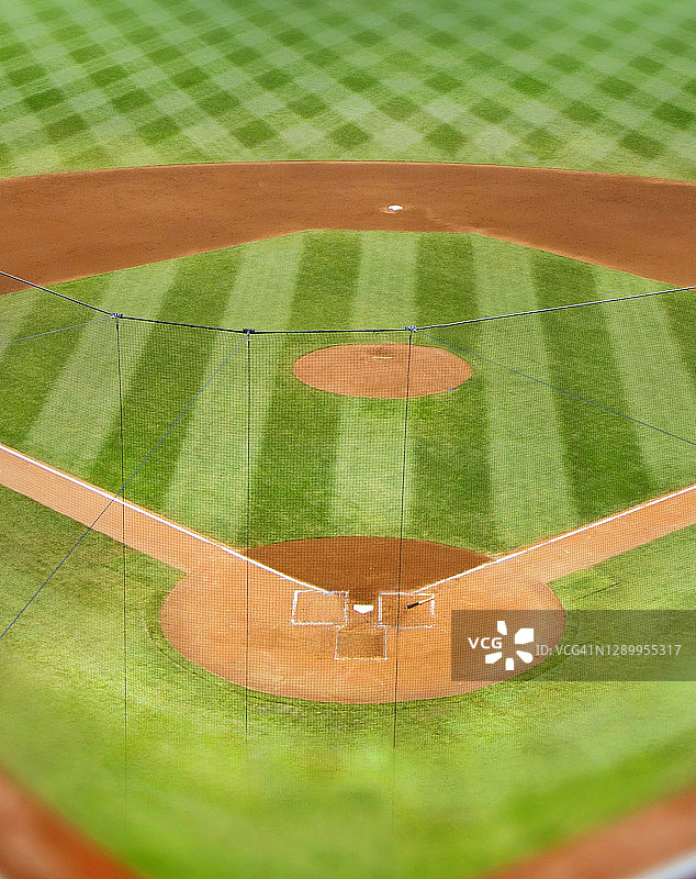 空旷的棒球场图片素材