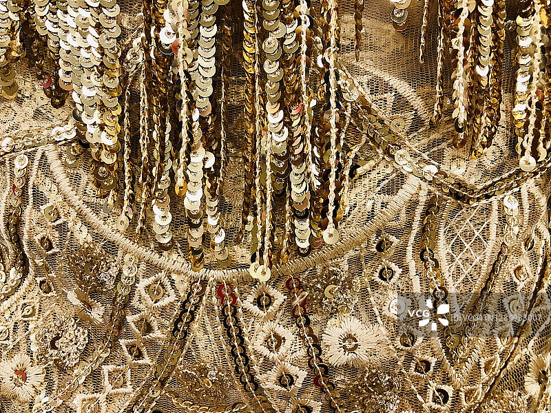 金色魅力面料图片素材