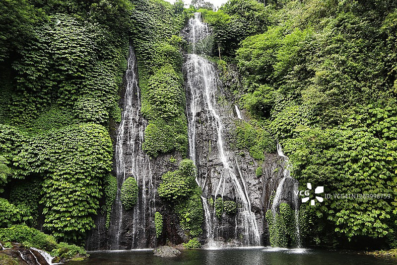 Banyumala瀑布的风景图片素材