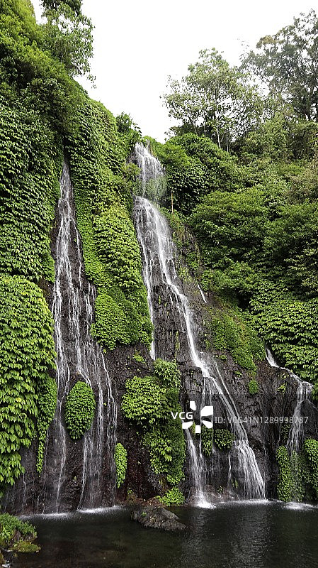 Banyumala瀑布的风景图片素材