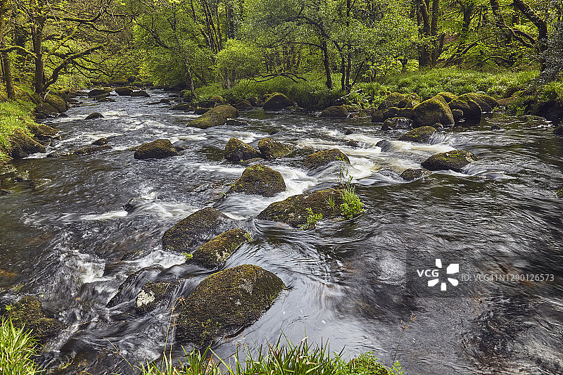 达特穆尔国家公园达特河图片素材
