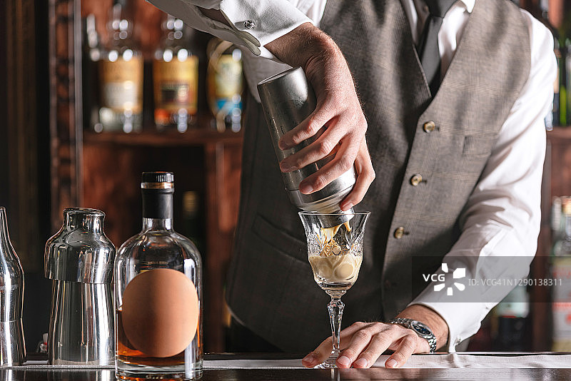 苹果酒玛格丽特鸡尾酒图片素材