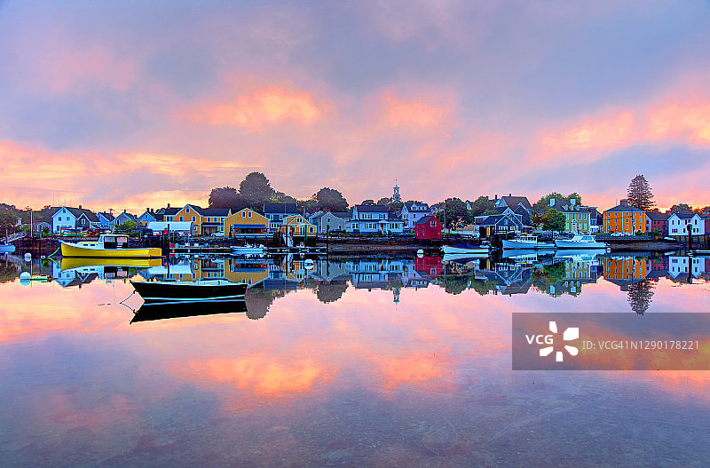 历史悠久的朴茨茅斯港图片素材
