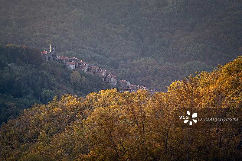 意大利托斯卡纳蓬蒂托克罗切图片素材