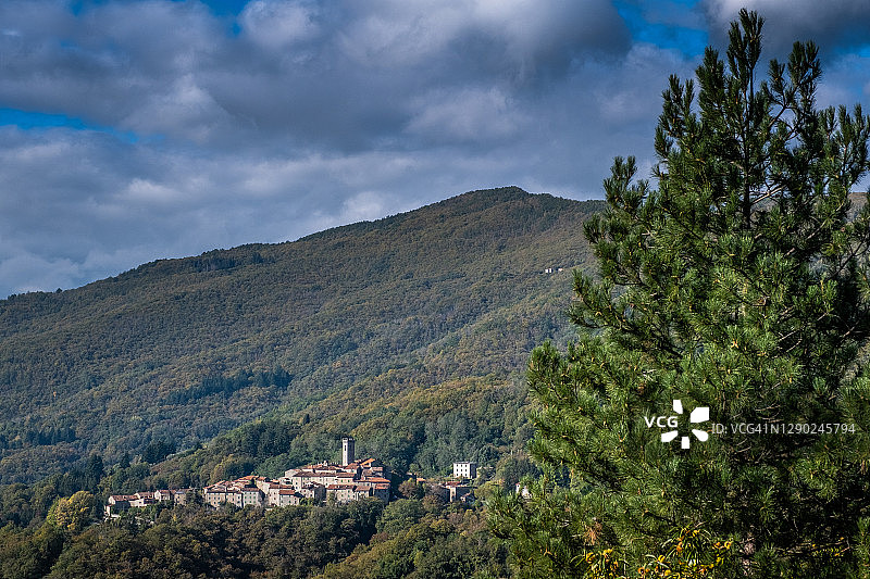 意大利托斯卡纳蓬蒂托克罗切图片素材