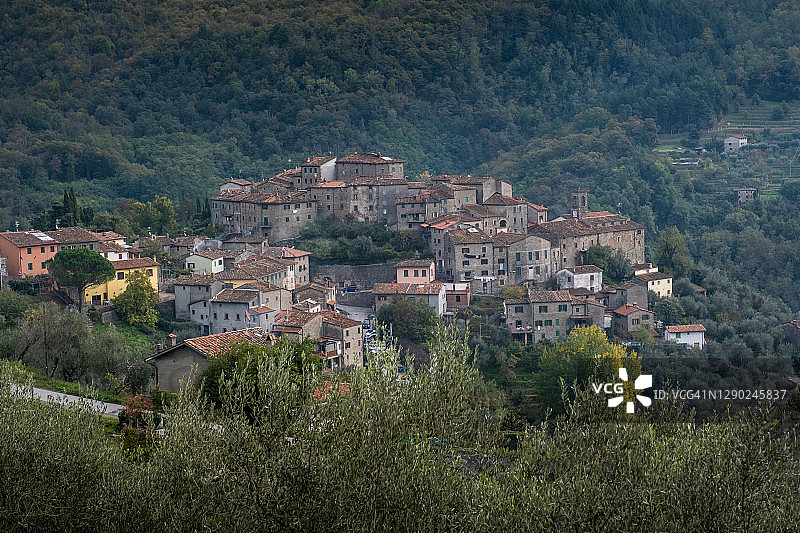 意大利托斯卡纳卡斯特尔韦基奥图片素材