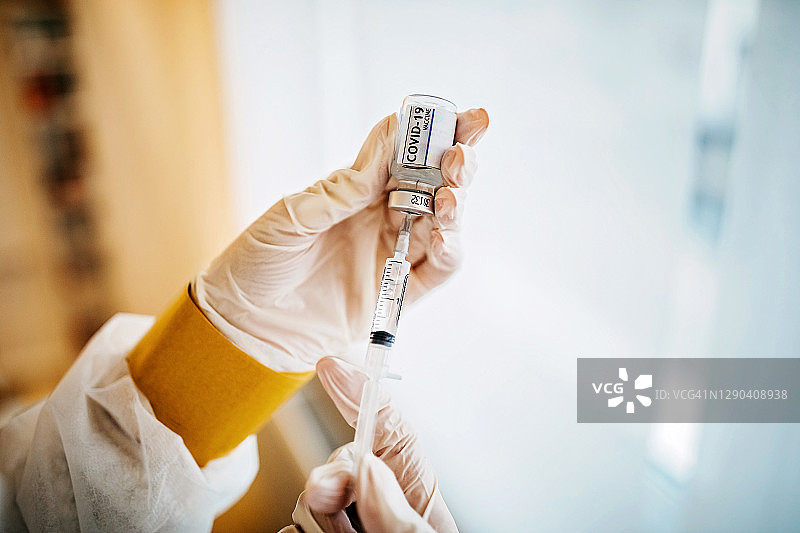 准备好接种疫苗图片素材