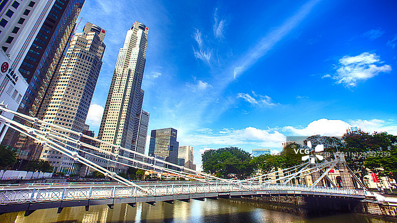 新加坡：加文纳桥图片素材