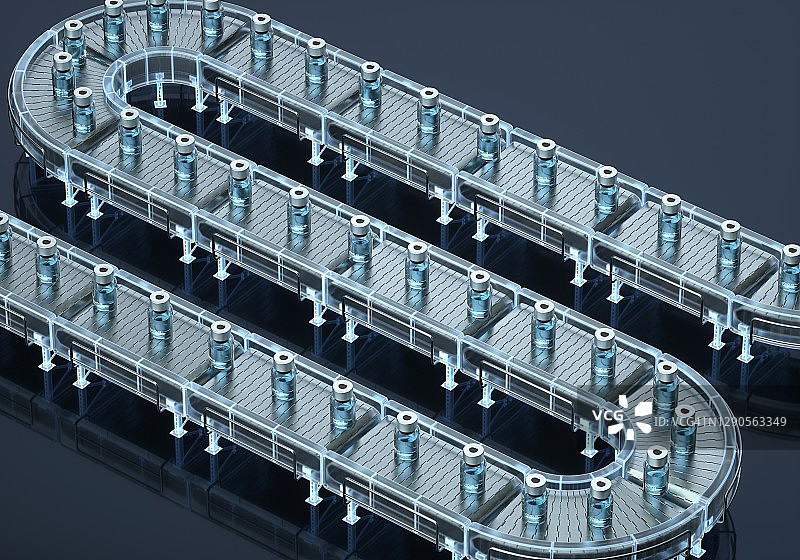 新冠疫苗生产线图片素材