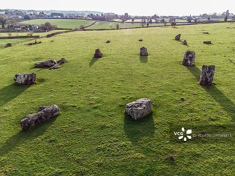 斯坦顿德鲁石圈图片素材
