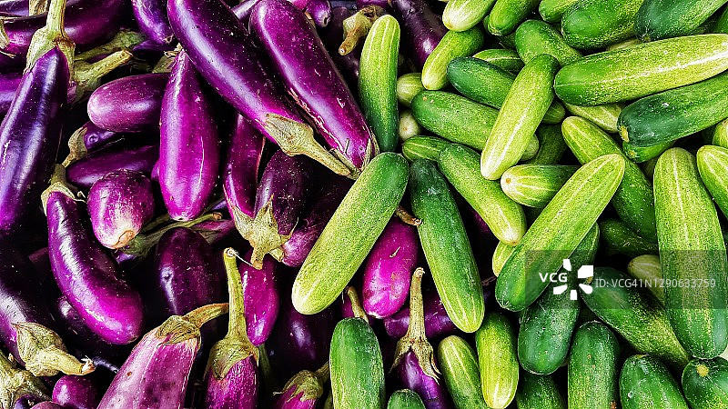 茄子和黄瓜的图片图片素材