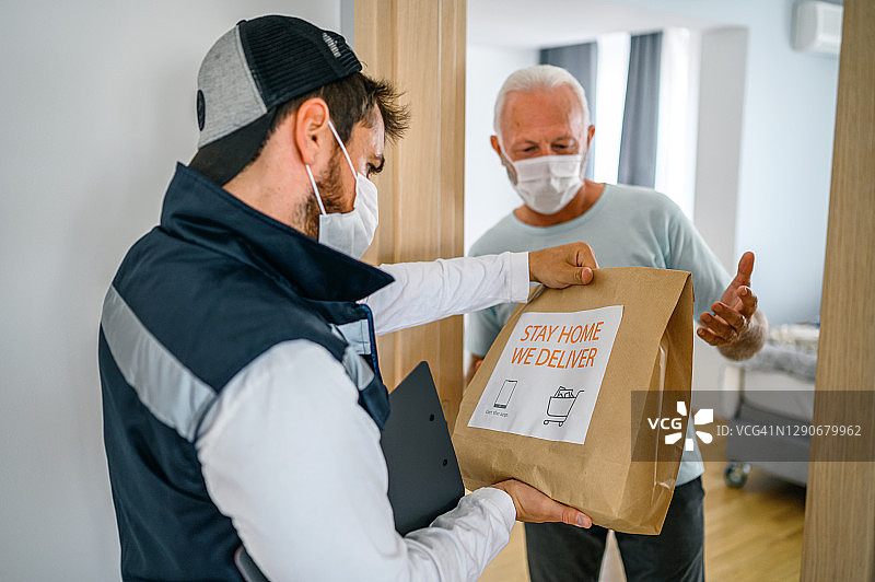 送餐上门图片素材