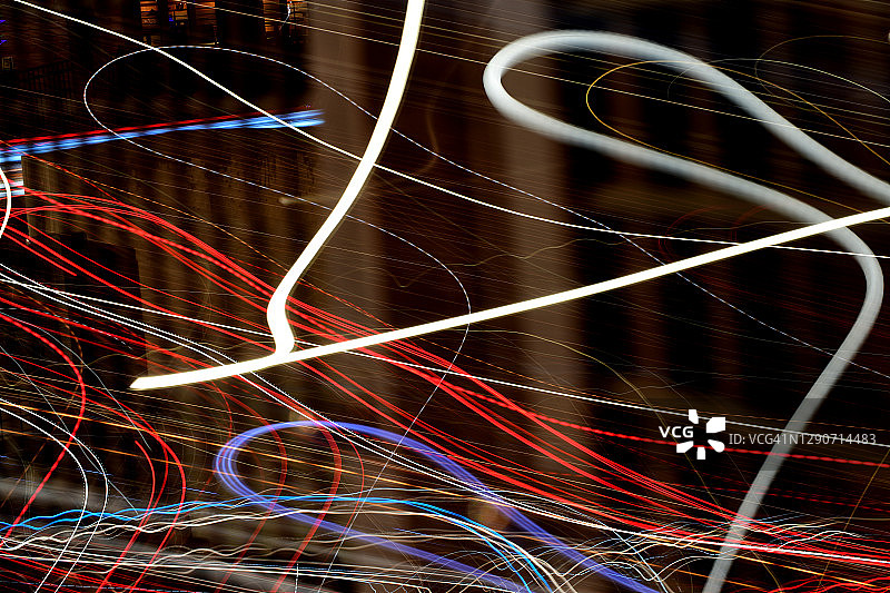 夜间交通图片素材