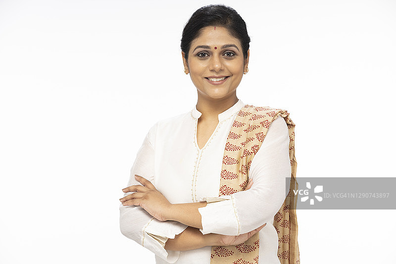 微笑的女人人像照片图片素材