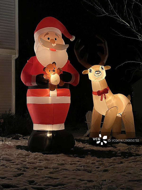 圣诞节气氛渐浓图片素材