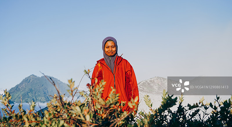 印度尼西亚东爪哇岛伊真火山风光图片素材