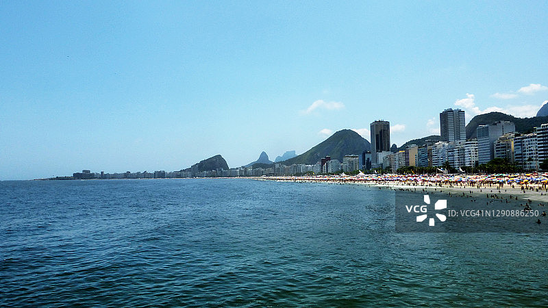 科帕卡巴纳渔民之路风光图片素材