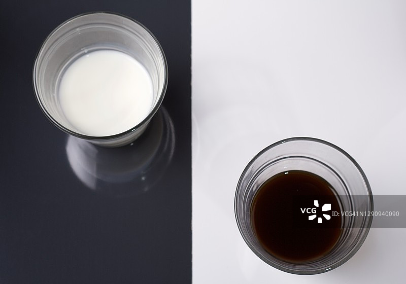 黑与白图片素材