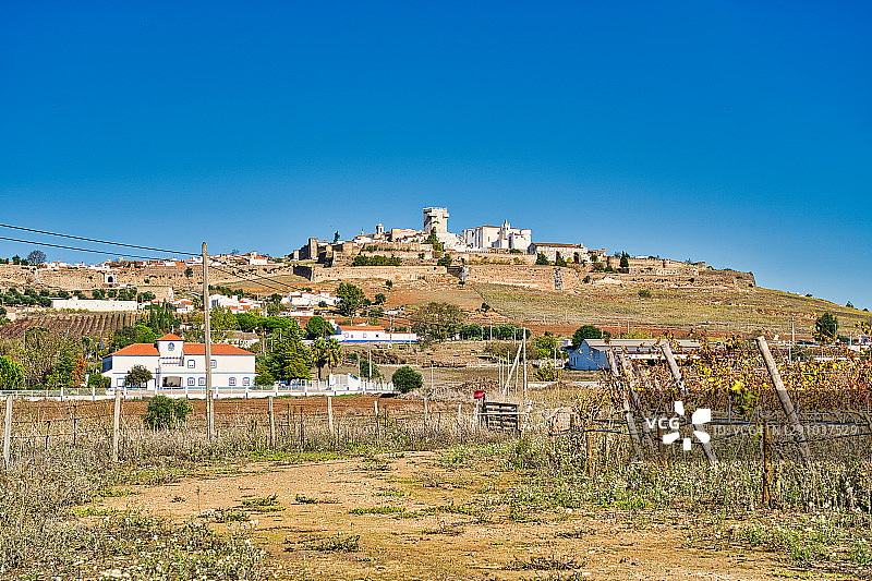 葡萄牙埃斯特雷莫斯圣玛丽亚图片素材
