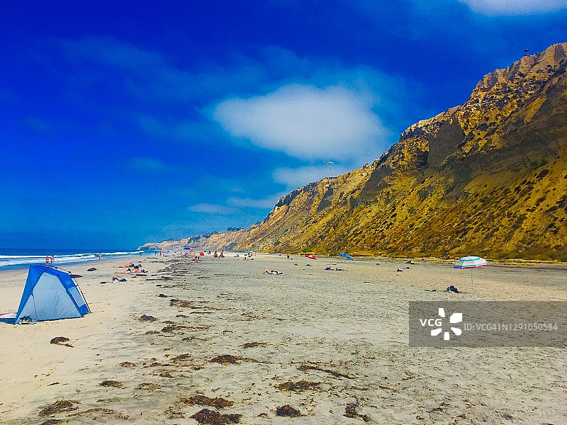 圣地亚哥海滩图片素材