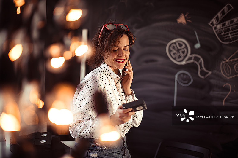 我有一部新的卡带电影图片素材