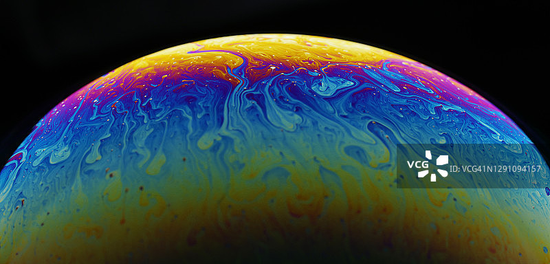 抽象彩色液体背景图片素材