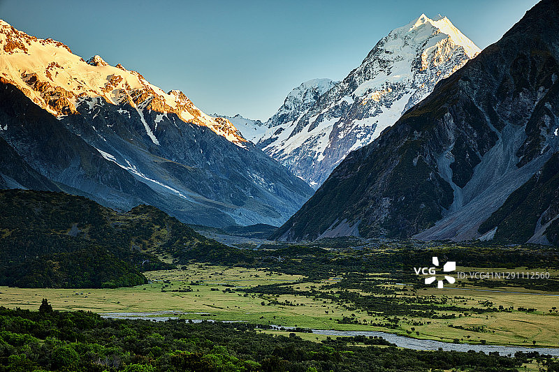 库克山日出图片素材