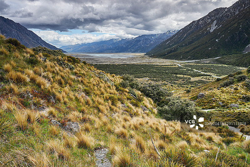 塔斯曼山谷景色图片素材
