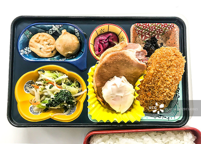 餐饮供应商提供的可重复使用午餐盒图片素材