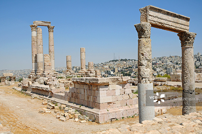 赫拉克勒斯神庙图片素材